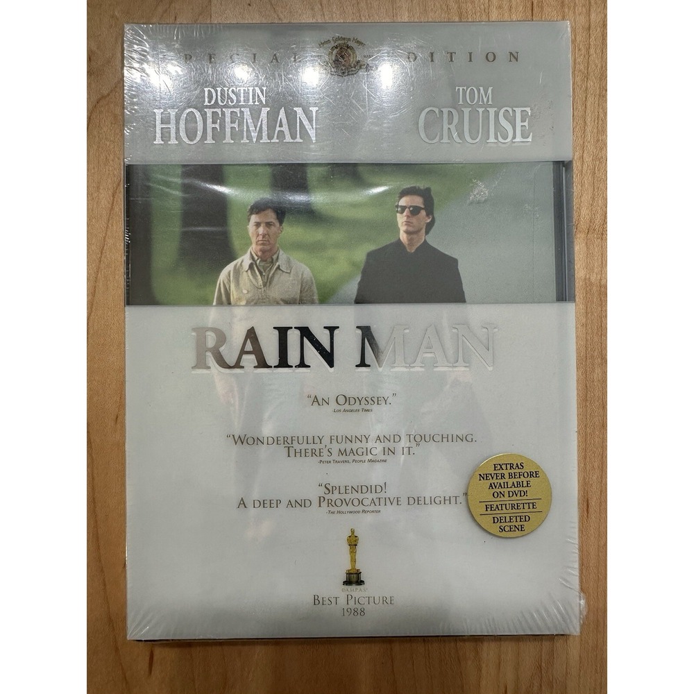 Rain Man 1988 DVD 2004 Special Edition Tom Cruise Dustin Hoffman MGM New Sealed